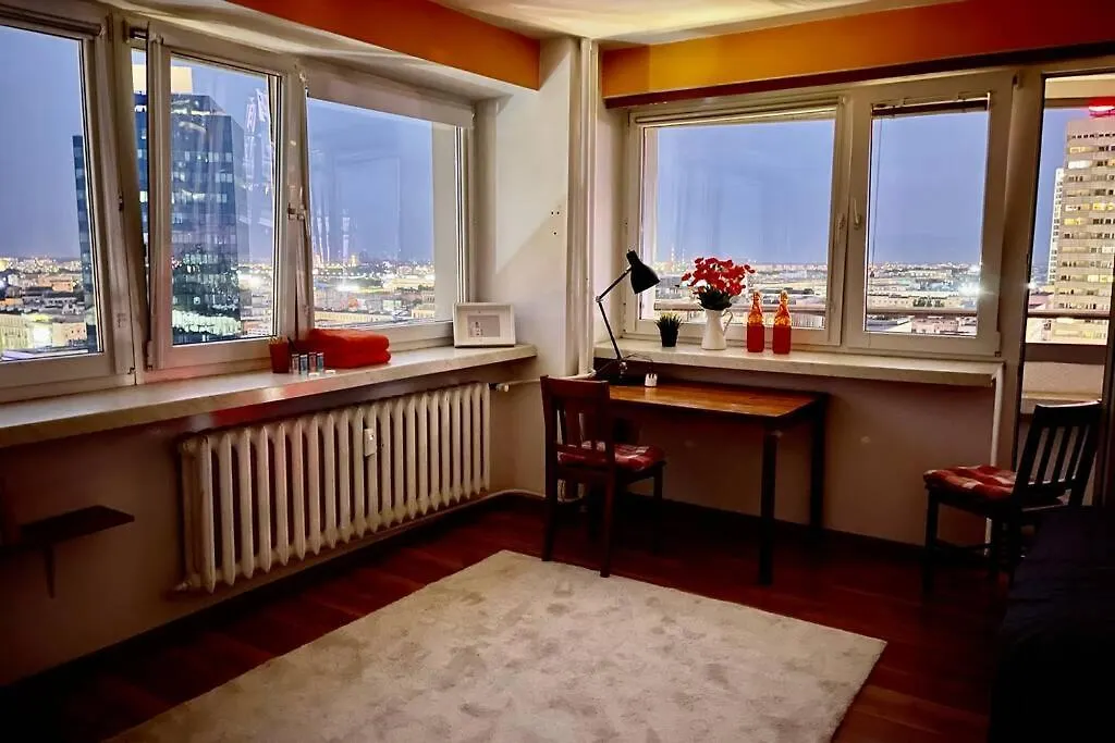 Orange Metro Fast Wifi 1Gbs Big Tv Hbo Appletv Apartment Warsaw 0*,