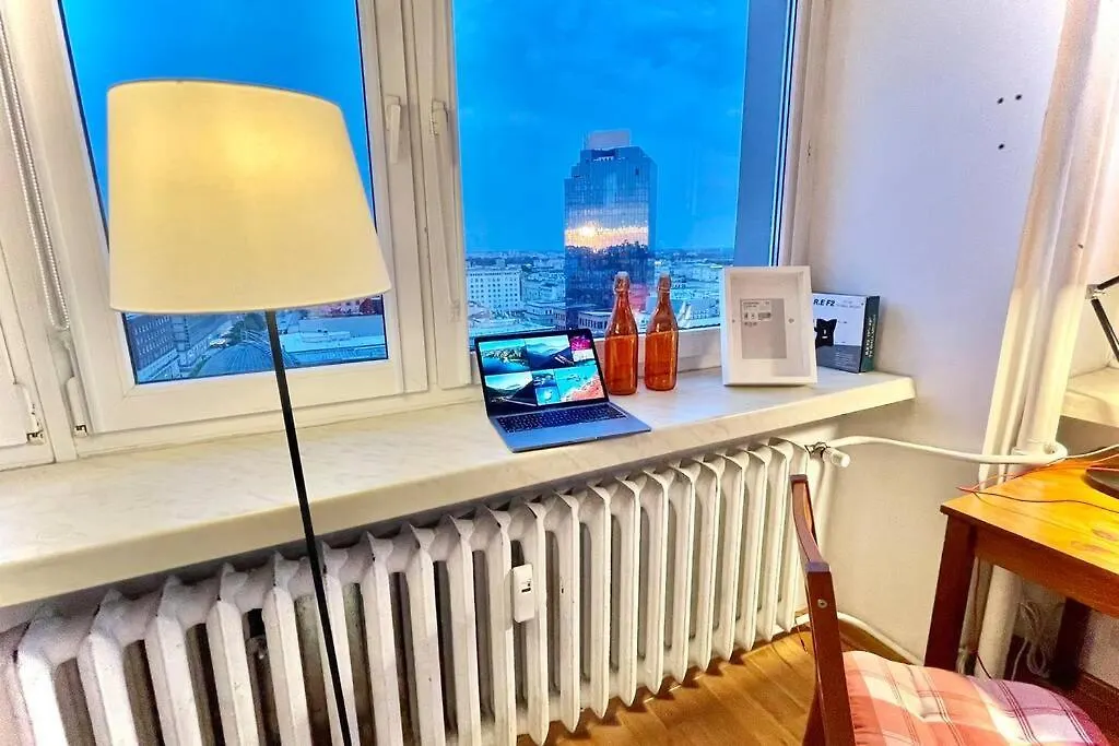 Orange Metro Fast Wifi 1Gbs Big Tv Hbo Appletv Apartment Warsaw